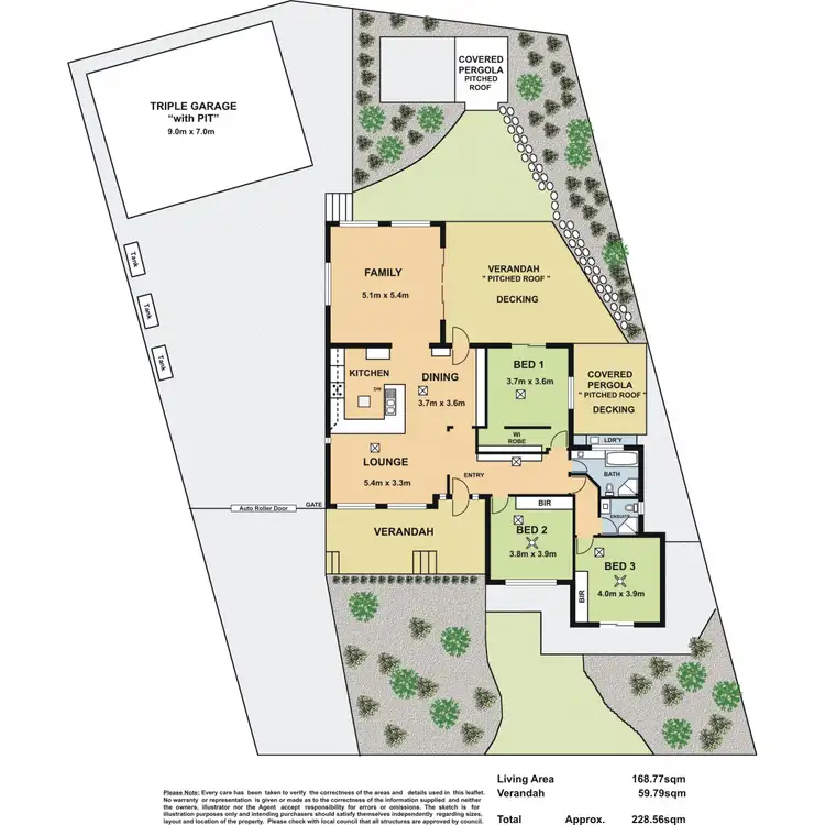 Floorplan of Homely house listing, 60 Target Hill Road, Salisbury Heights SA 5109
