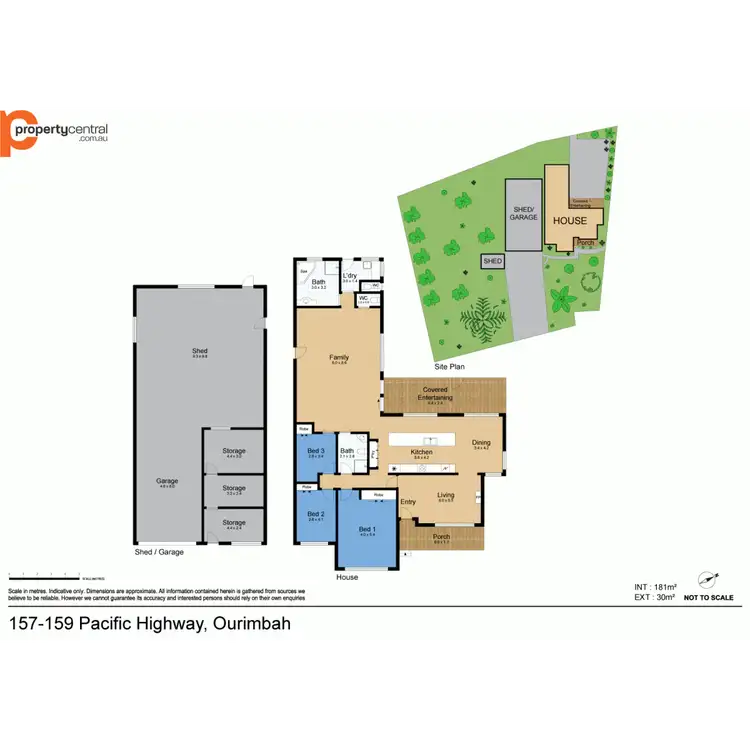 Floorplan of Homely house listing, 157-159 Pacific Highway, Ourimbah NSW 2258