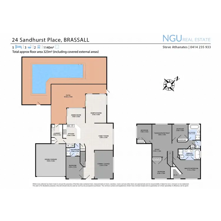 Floorplan of Homely house listing, 24 Sandhurst Place, Brassall QLD 4305