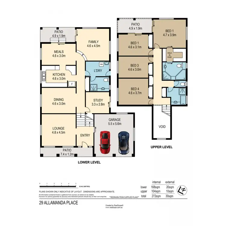 Floorplan of Homely house listing, 29 Allamanda Place, Mount Gravatt East QLD 4122