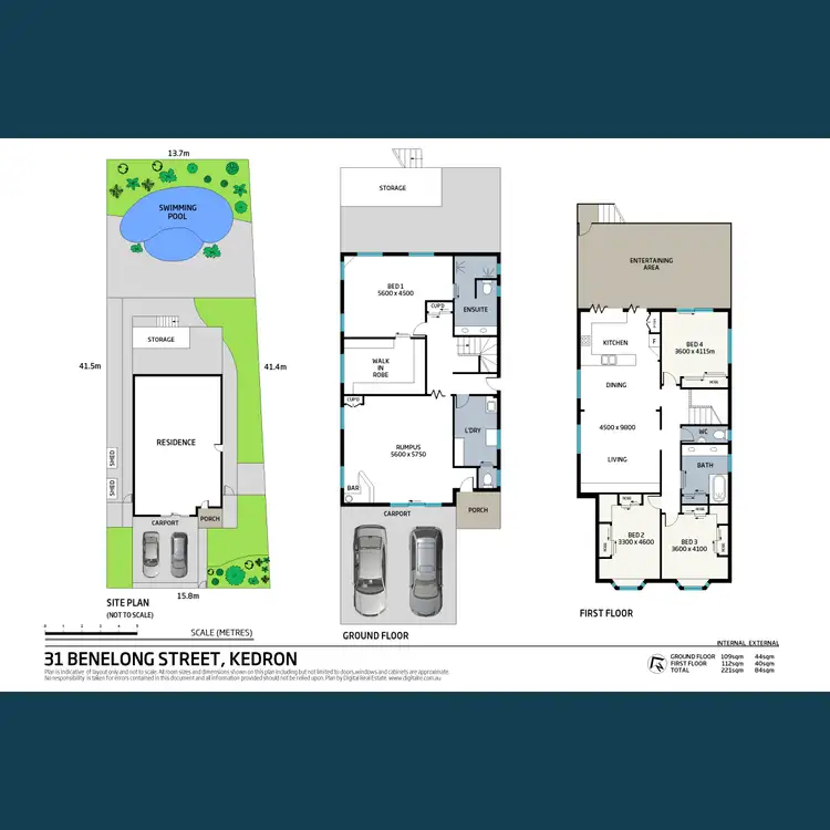 Floorplan of Homely house listing, 31 Benelong Street, Kedron QLD 4031