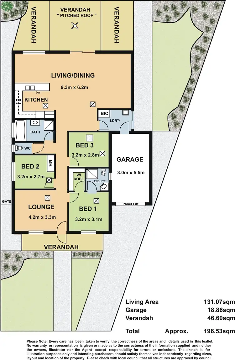 Floorplan of Homely house listing, 15 Innes Circuit, Mawson Lakes SA 5095