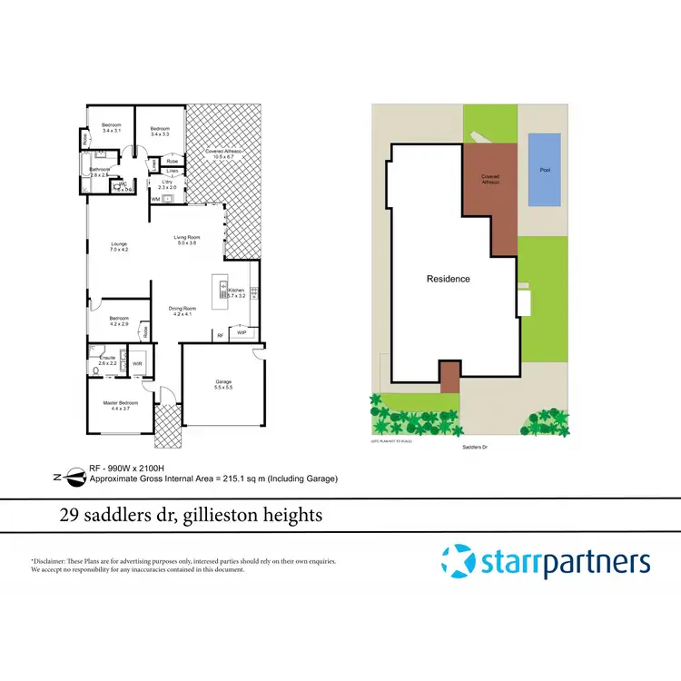 Floorplan of Homely house listing, 29 Saddlers Drive, Gillieston Heights NSW 2321