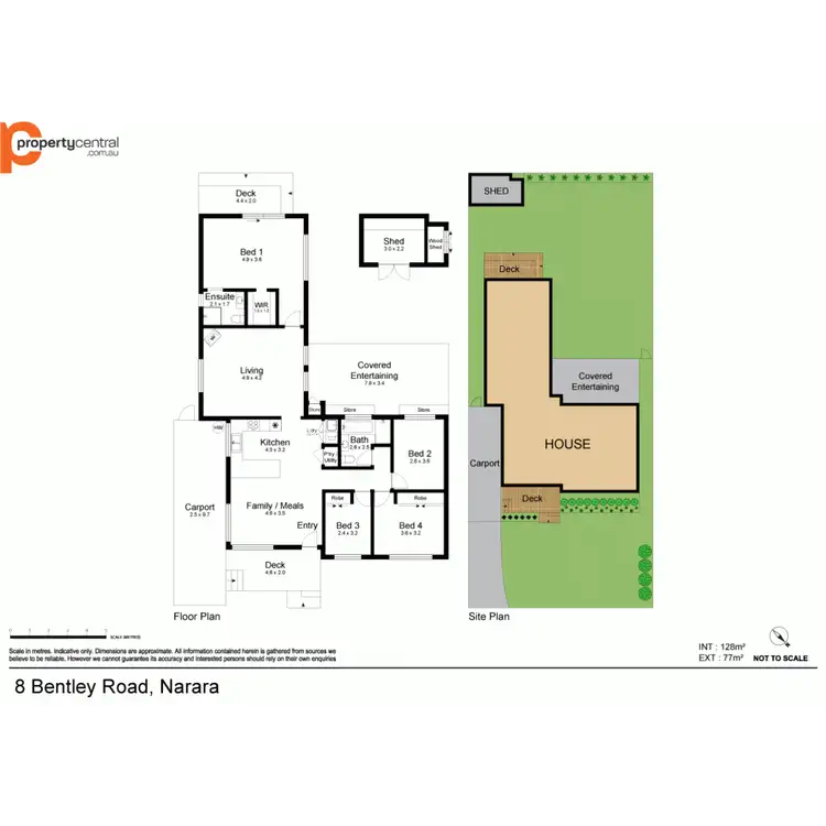 Floorplan of Homely house listing, 8 Bentley Road, Narara NSW 2250