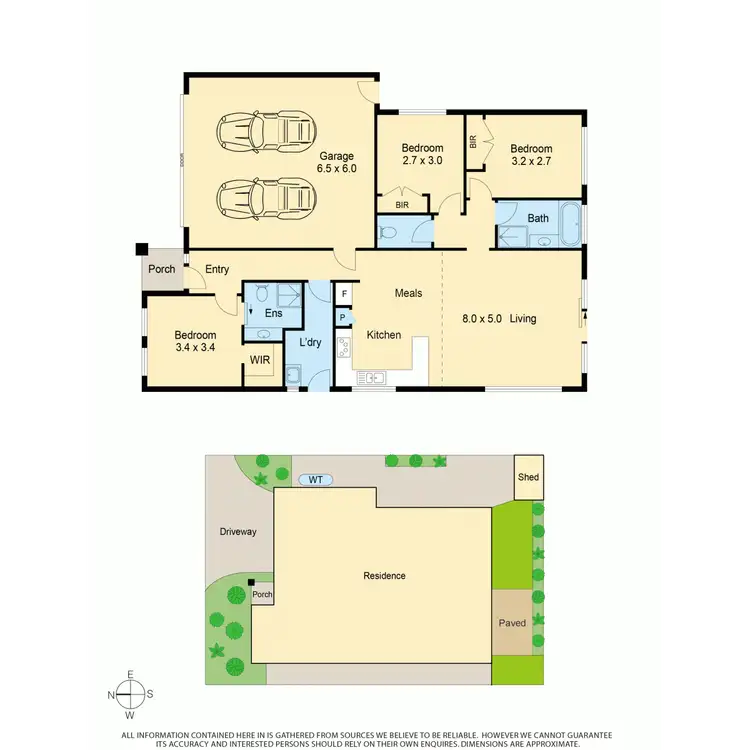 Floorplan of Homely unit listing, 8/63 Clifton Grove, Carrum Downs VIC 3201