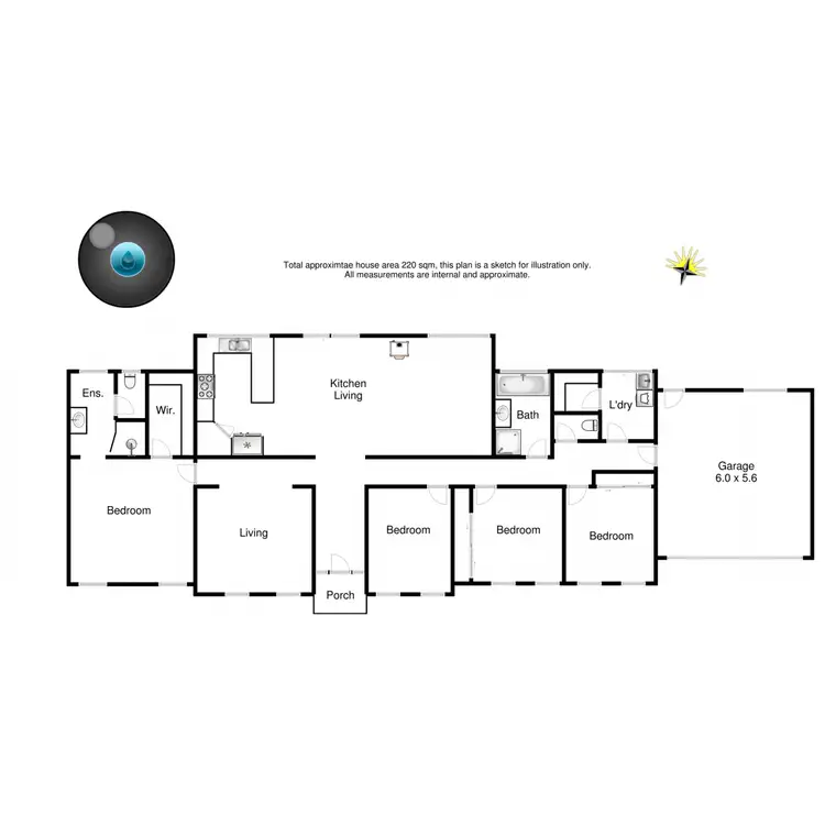 Floorplan of Homely house listing, 7 Maple Tree Boulevard, Mansfield VIC 3722