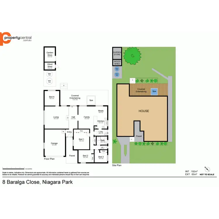 Floorplan of Homely house listing, 8 Baralga Close, Niagara Park NSW 2250