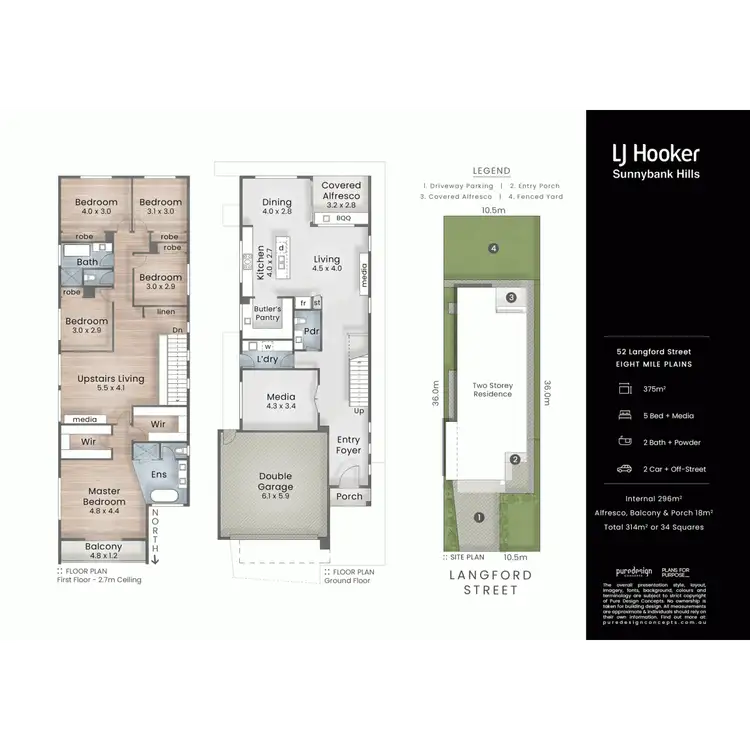 Floorplan of Homely house listing, 52 Langford Street, Eight Mile Plains QLD 4113