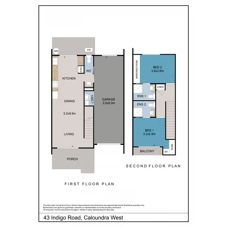 Floorplan of Homely house listing, 43 Indigo Road, Caloundra West QLD 4551