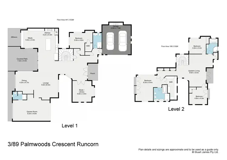 Floorplan of Homely house listing, 3/89 Palmwoods Crescent, Runcorn QLD 4113