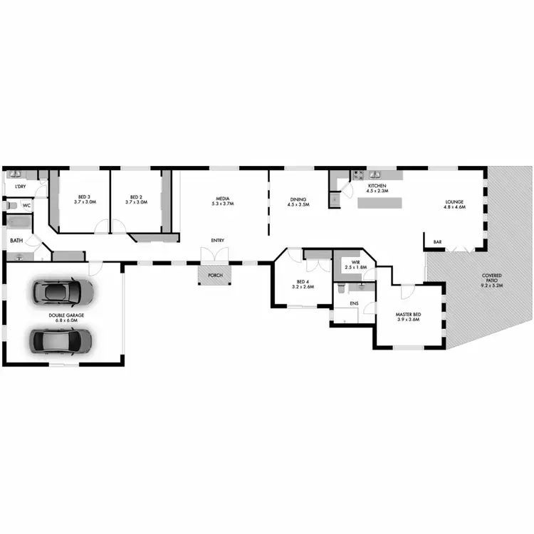 Floorplan of Homely house listing, 25 Pear Street, Runcorn QLD 4113