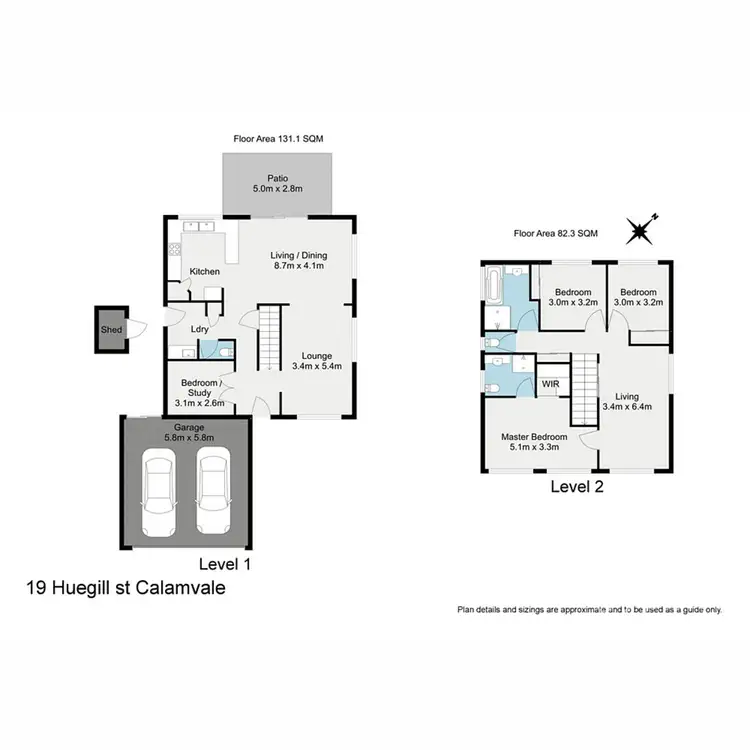 Floorplan of Homely house listing, 19 Huegill Street, Calamvale QLD 4116