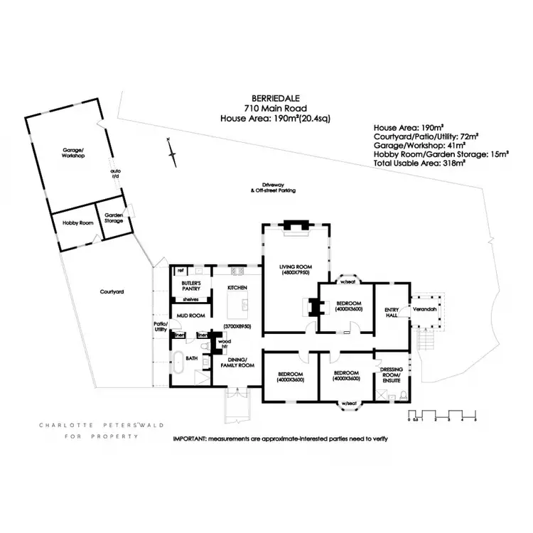 Floorplan of Homely house listing, 710 Main Road, Berriedale TAS 7011