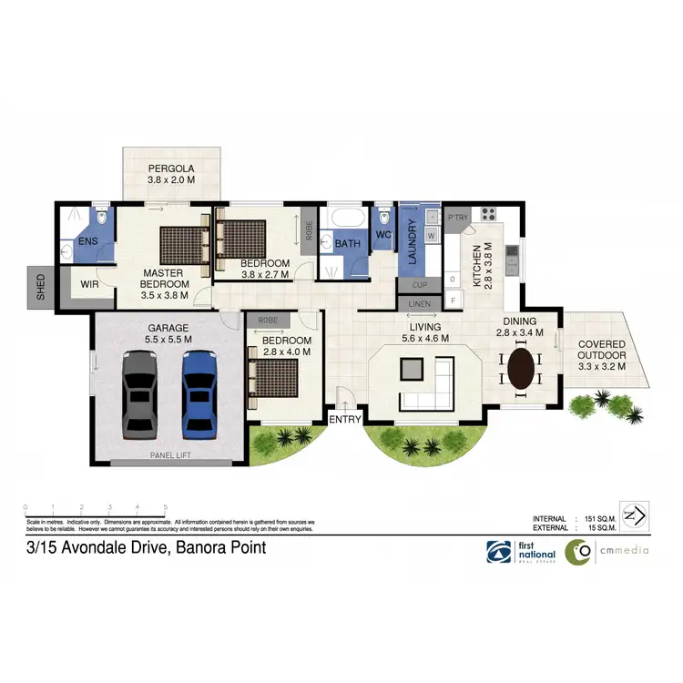 Floorplan of Homely house listing, 3/15 Avondale Drive, Banora Point NSW 2486