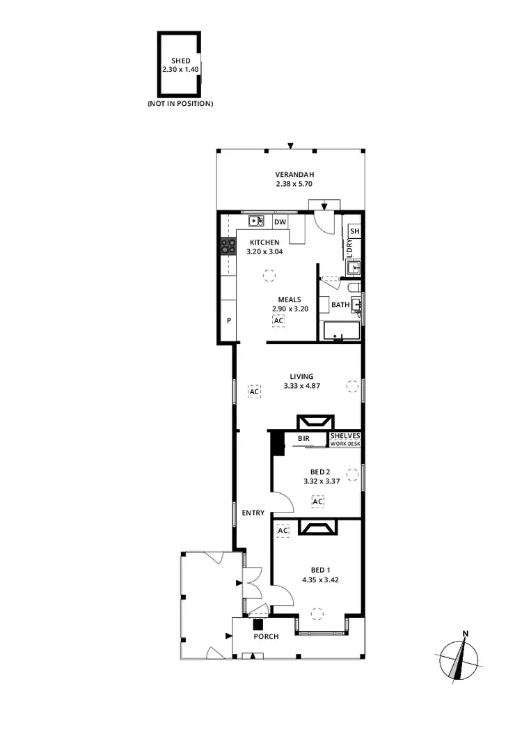 Floorplan of Homely house listing, 11 Wall Street, Norwood SA 5067