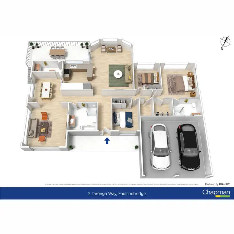 Floorplan of Homely house listing, 2 Taronga Way, Faulconbridge NSW 2776