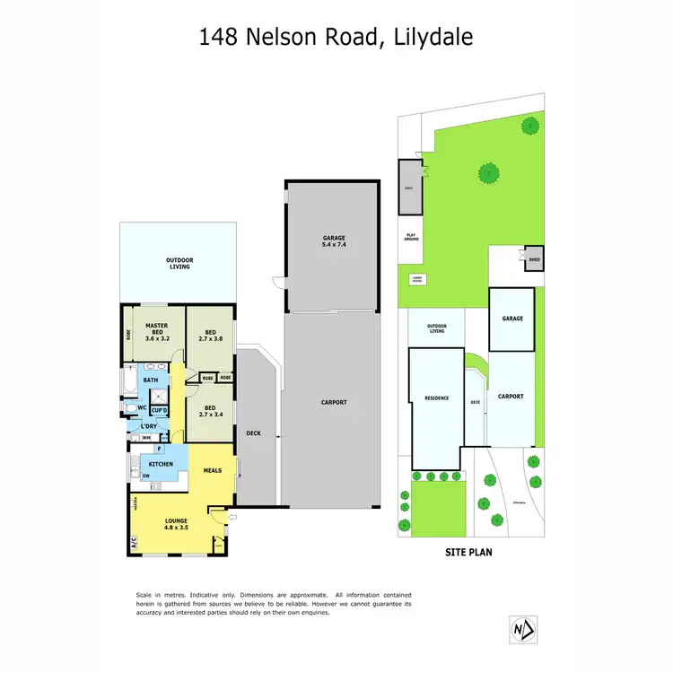 Floorplan of Homely house listing, 148 Nelson Road, Lilydale VIC 3140