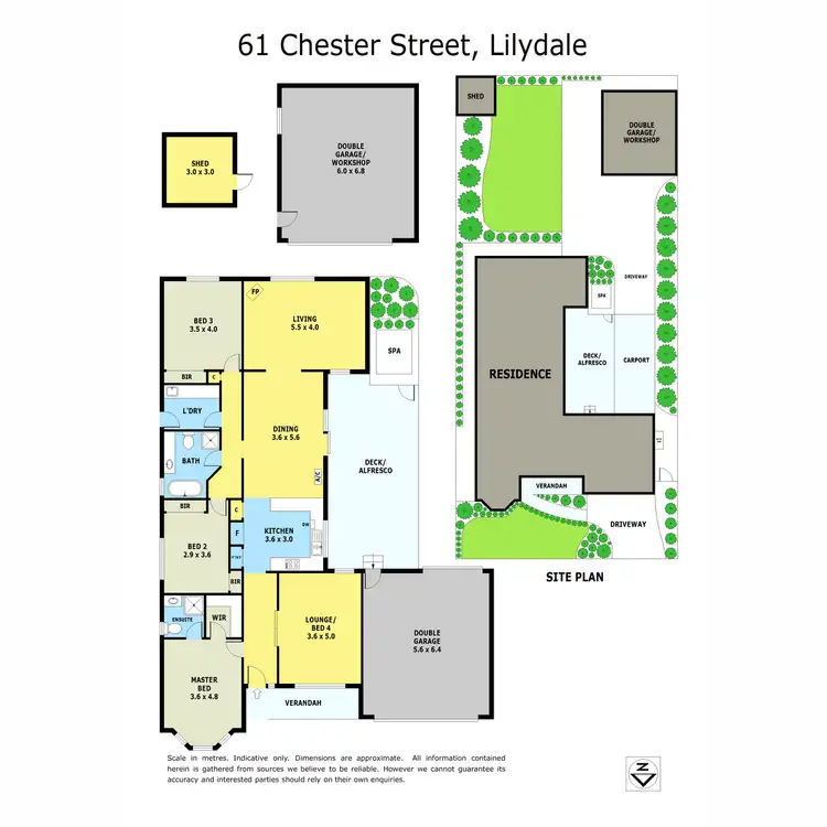 Floorplan of Homely house listing, 61 Chester Street, Lilydale VIC 3140