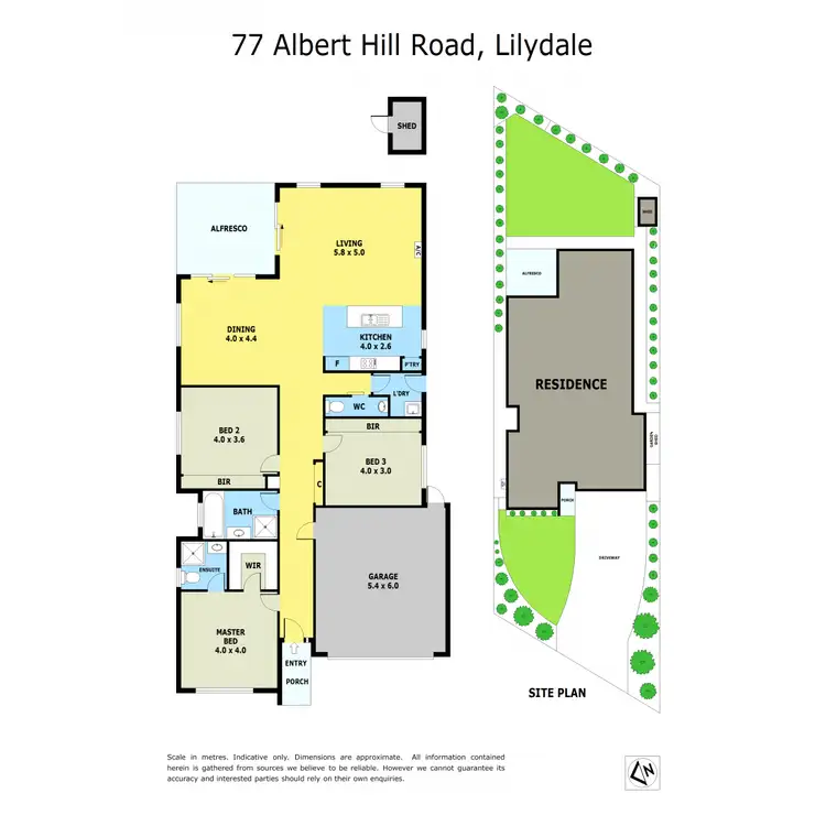 Floorplan of Homely house listing, 77 Albert Hill Road, Lilydale VIC 3140