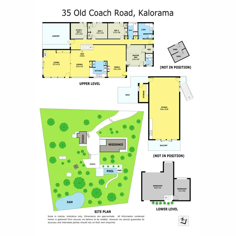 Floorplan of Homely house listing, 35 Old Coach Road, Kalorama VIC 3766