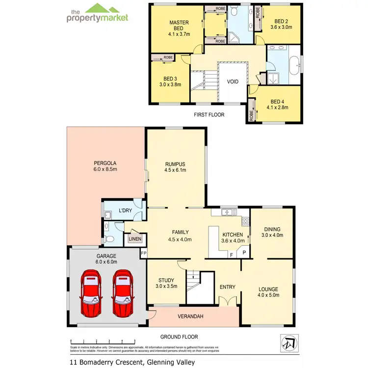 Floorplan of Homely house listing, 11 Bomaderry Crescent, Glenning Valley NSW 2261