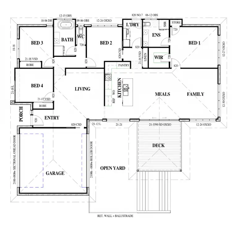 Floorplan of Homely house listing, 20 Cityview Place, Moggill QLD 4070