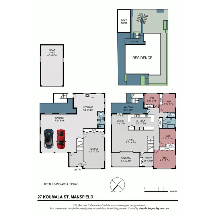 Floorplan of Homely house listing, 27 Koumala Street, Mansfield QLD 4122