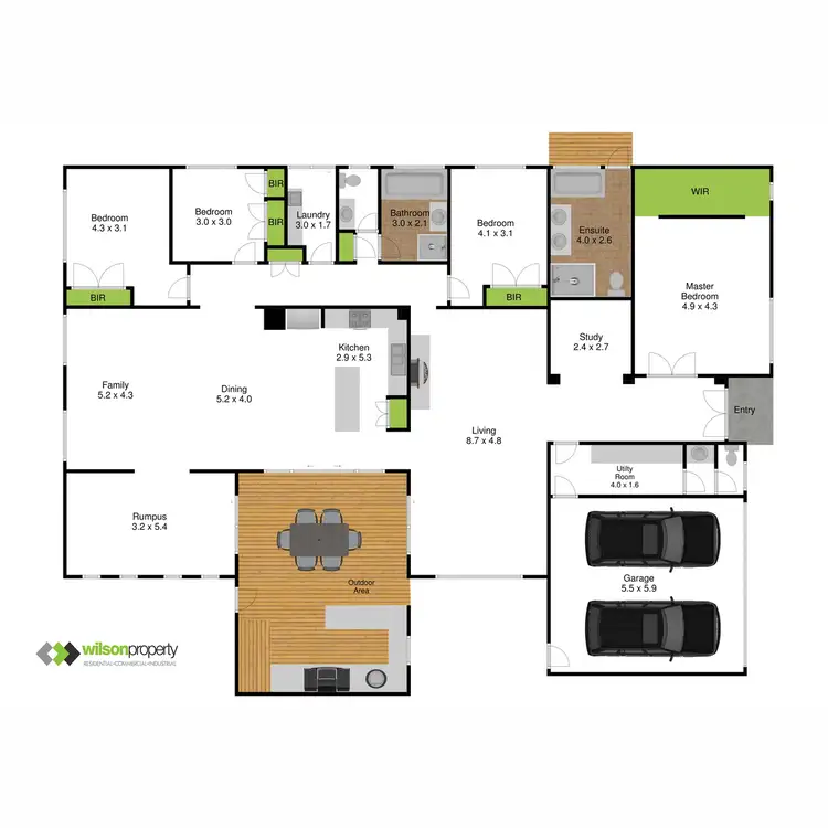 Floorplan of Homely house listing, 4 Independent Way, Traralgon VIC 3844