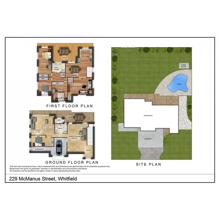 Floorplan of Homely house listing, 229 McManus Street, Whitfield QLD 4870
