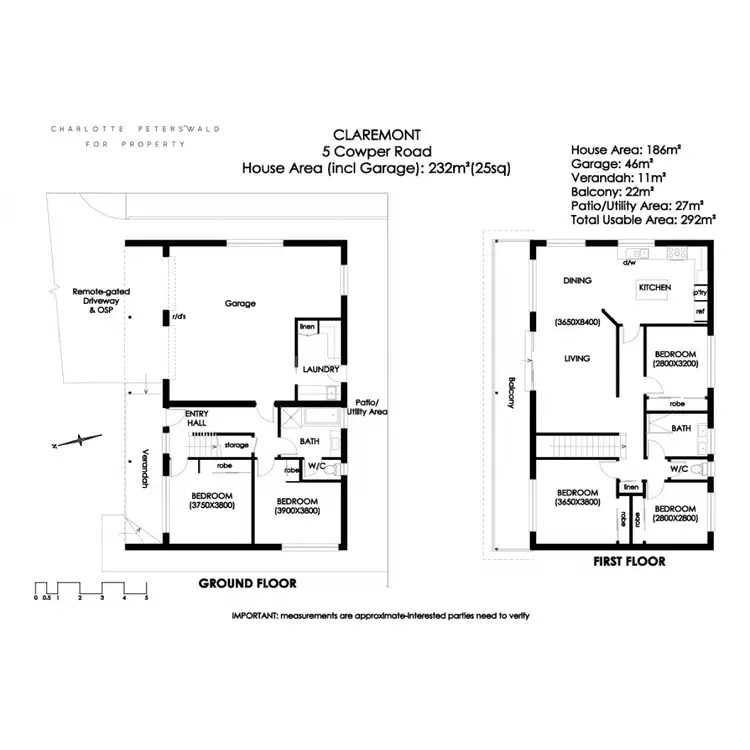 Floorplan of Homely house listing, 5 Cowper Road, Claremont TAS 7011
