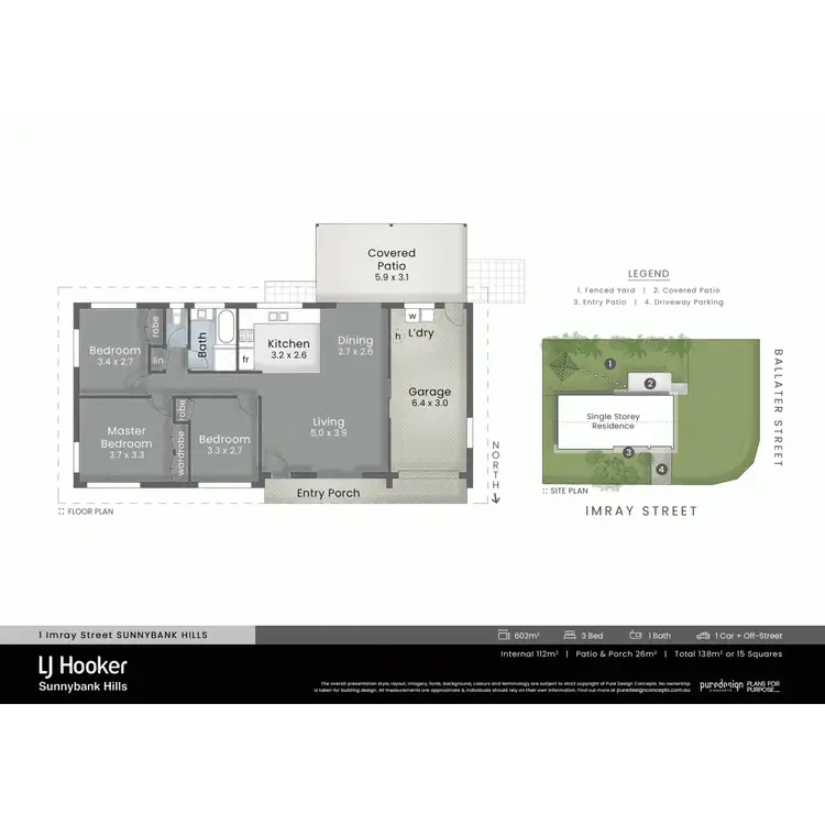 Floorplan of Homely house listing, 1 Imray Street, Sunnybank Hills QLD 4109