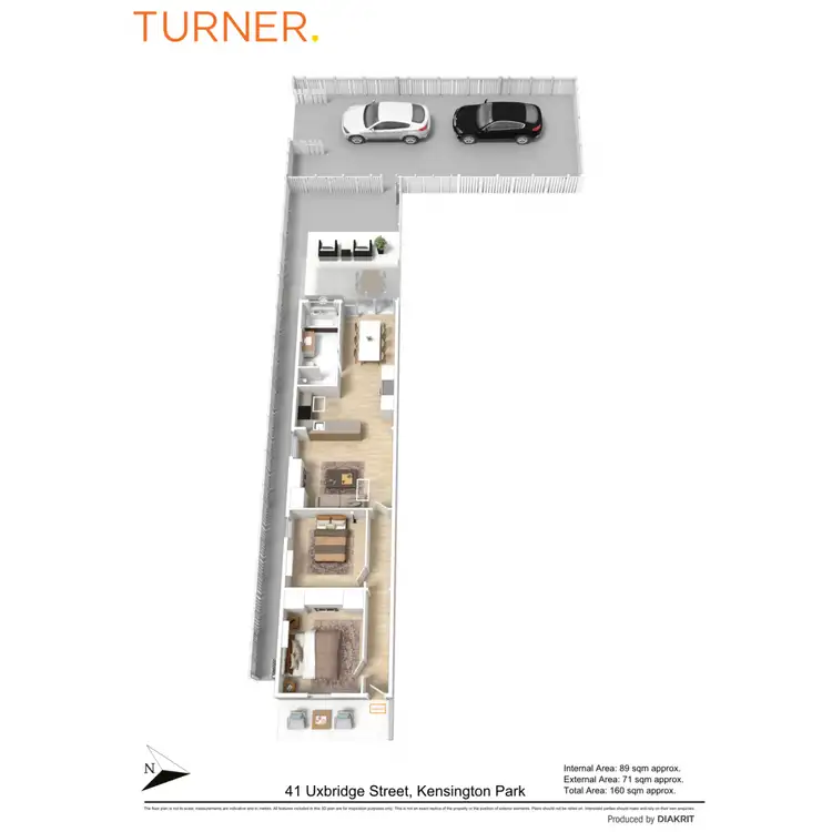 Floorplan of Homely house listing, 41 Uxbridge Street, Kensington Park SA 5068