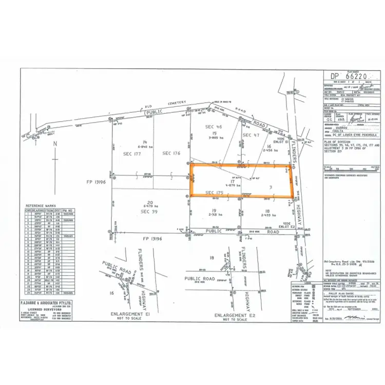 Floorplan of Homely land listing, LOT 17, 5897 Flinders Highway, Coulta SA 5607