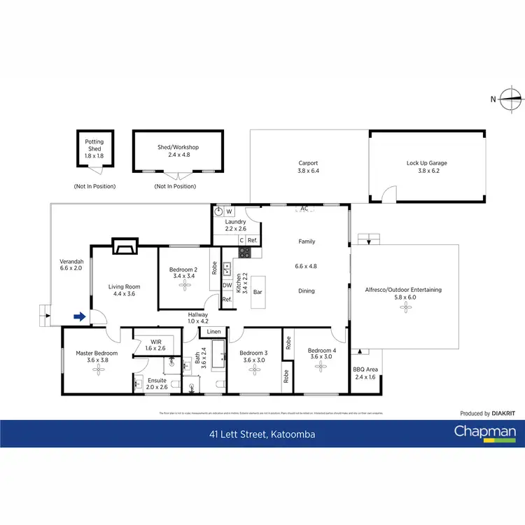 Floorplan of Homely house listing, 41 Lett Street, Katoomba NSW 2780