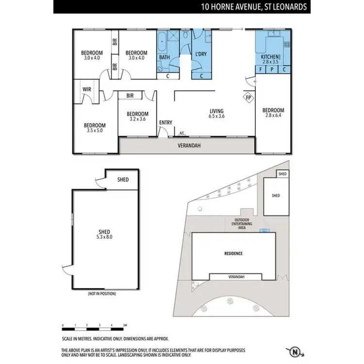 Floorplan of Homely house listing, 10 Horne Avenue, St Leonards VIC 3223