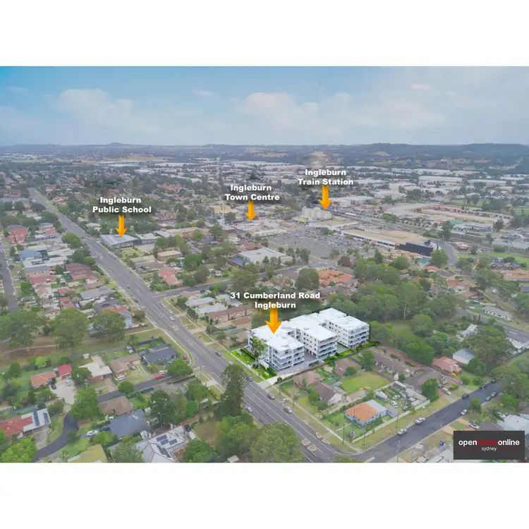 Floorplan of Homely apartment listing, 28/31-35 Cumberland Road, Ingleburn NSW 2565