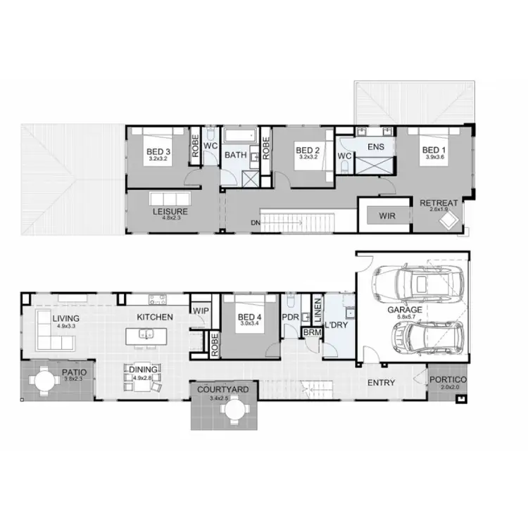 Floorplan of Homely house listing, 235 Oxley Avenue, Margate QLD 4019
