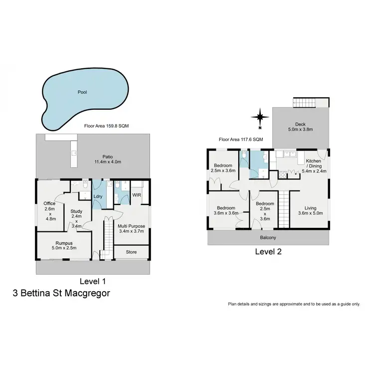 Floorplan of Homely house listing, 3 Bettina Street, Macgregor QLD 4109