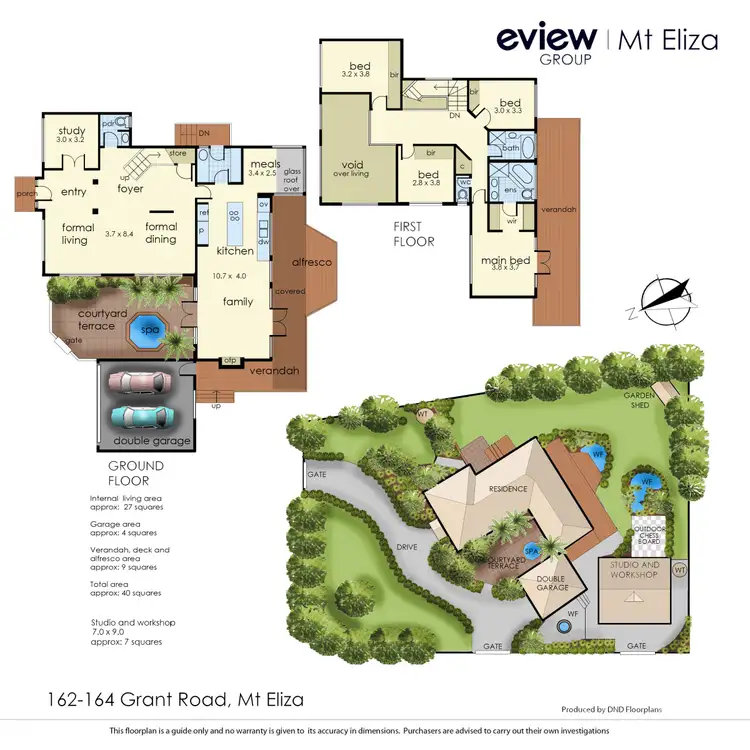 Floorplan of Homely house listing, 162-164 Grant Road, Mount Eliza VIC 3930