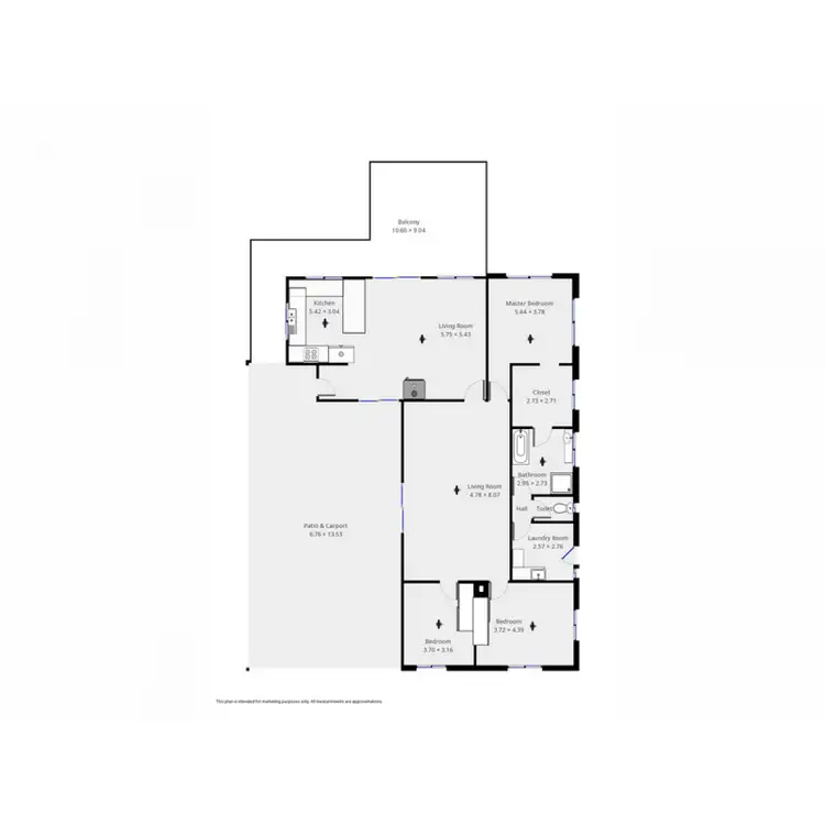Floorplan of Homely house listing, 281 Myrtle Mountain Road, Wyndham NSW 2550