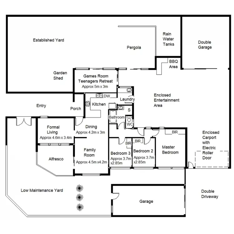 Floorplan of Homely house listing, 13 Cole, Port Augusta West SA 5700