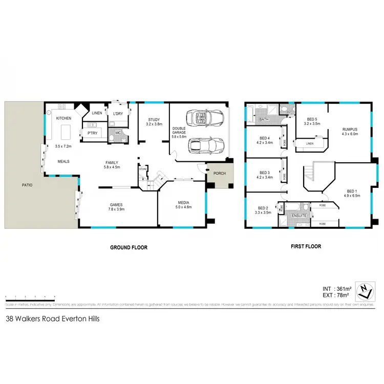 Floorplan of Homely house listing, 38 Walkers Road, Everton Hills QLD 4053