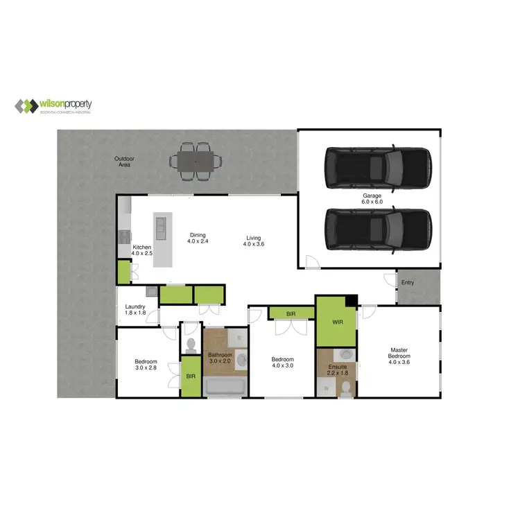 Floorplan of Homely house listing, 5 Holly Lane, Traralgon VIC 3844