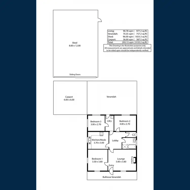 Floorplan of Homely house listing, 13 Darbon Terrace, Crystal Brook SA 5523