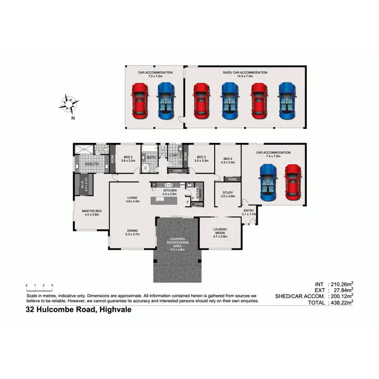 Floorplan of Homely house listing, 32 Hulcombe Road, Highvale QLD 4520