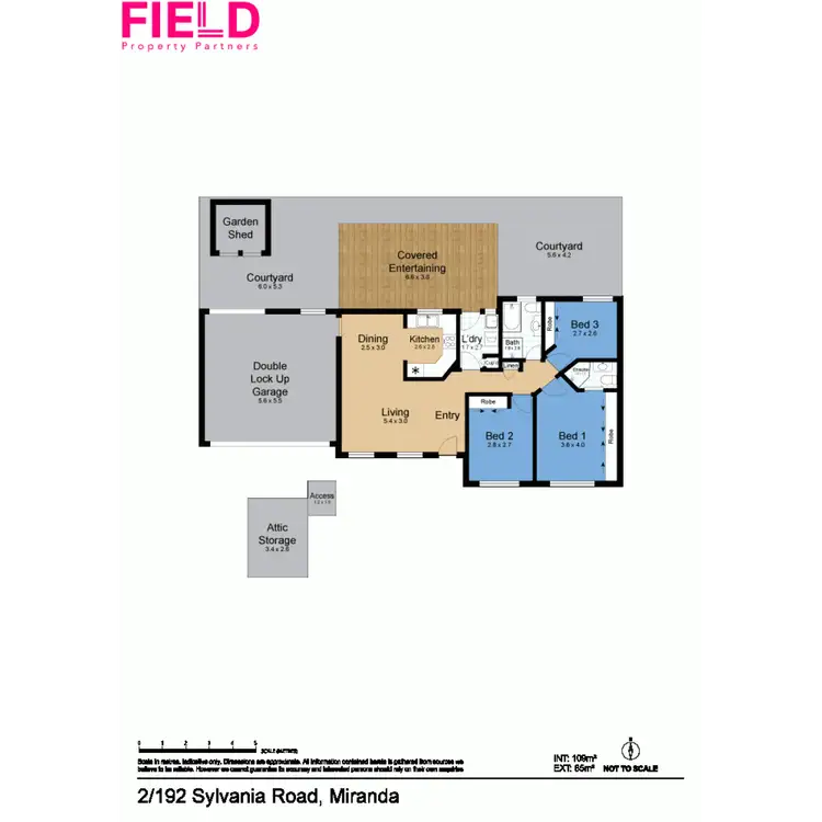 Floorplan of Homely villa listing, 2/192-194 Sylvania Road, Miranda NSW 2228