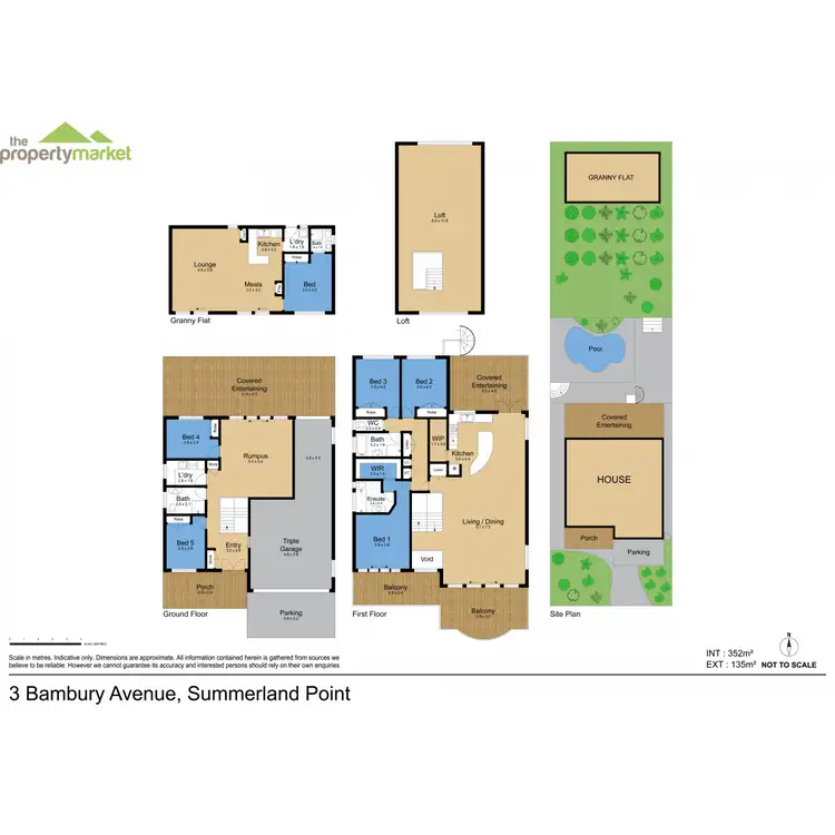 Floorplan of Homely house listing, 3 Bambury Avenue, Summerland Point NSW 2259