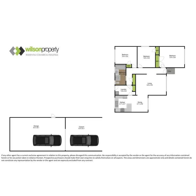 Floorplan of Homely house listing, 14 James Parade, Traralgon VIC 3844
