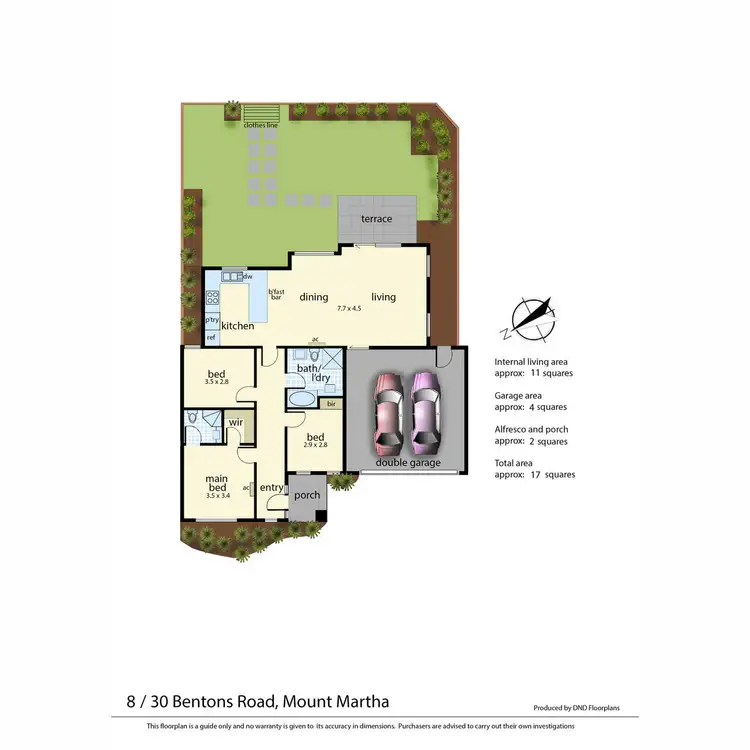 Floorplan of Homely house listing, 8/30 Bentons Road, Mount Martha VIC 3934