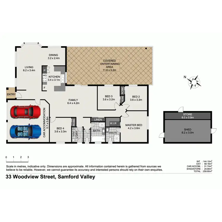 Floorplan of Homely house listing, 33 Woodview Street, Samford Valley QLD 4520